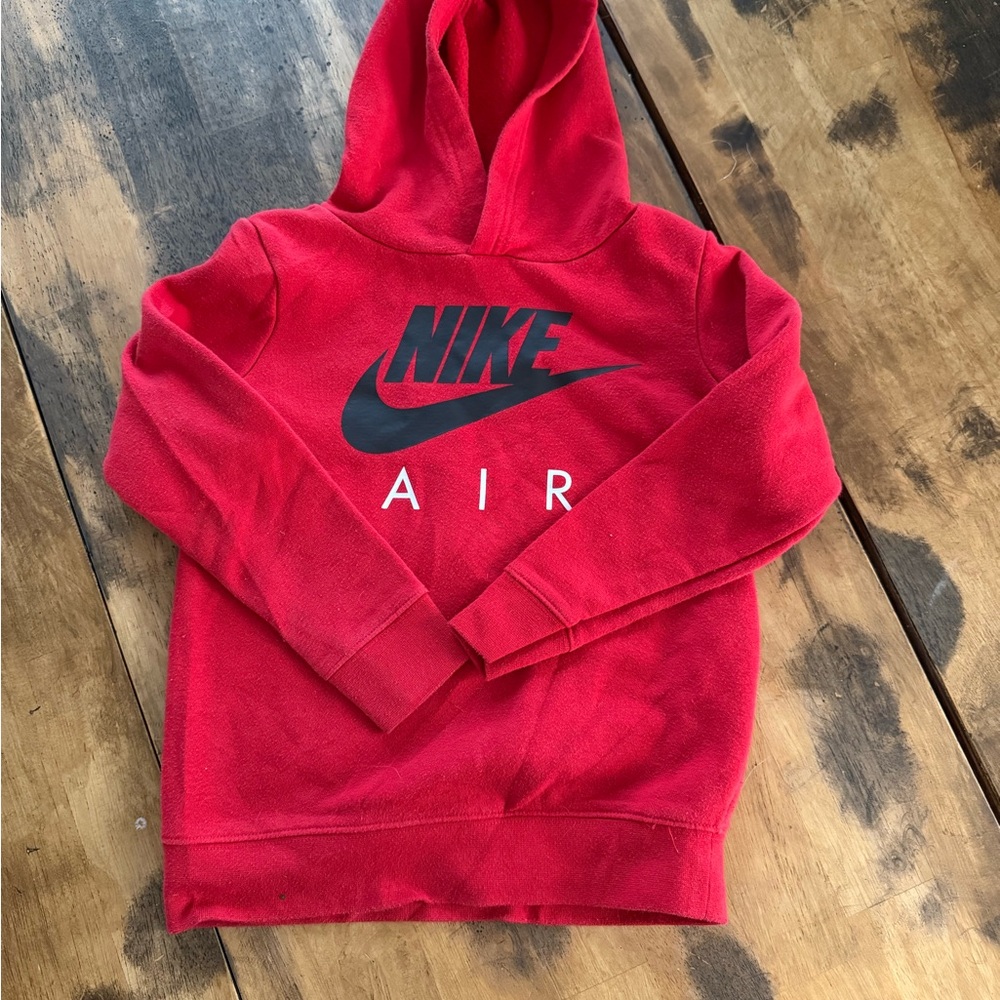 Nike Kids Red Air Hoodie